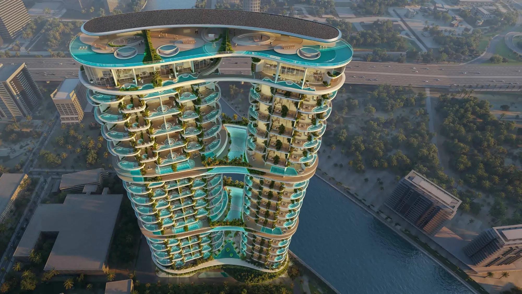 Amali Canal Residences building masterplan